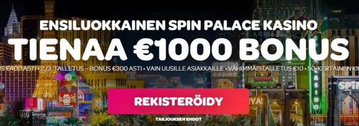 Spin palace bonus