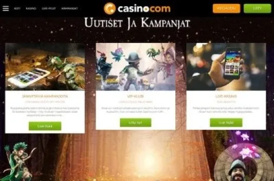 Casino.com kampanjat