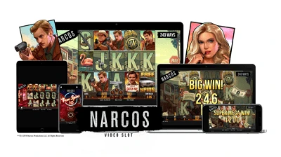 Netent Narcos kolikkopeli 