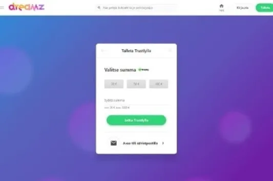 Dreamz Casino ei rekisteröitymistä