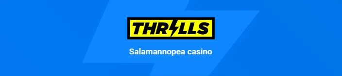 Thrills casino ulkoasu