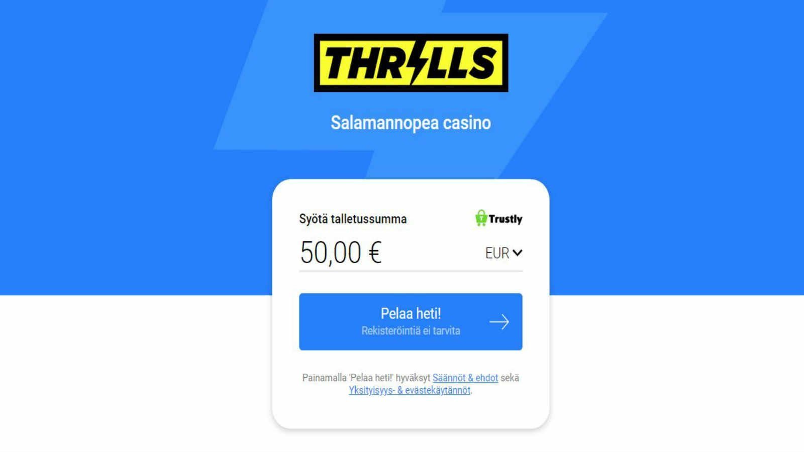 thrills etusivu