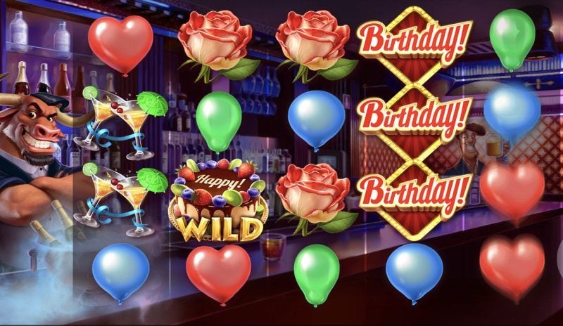 Birthday! wild-symboli