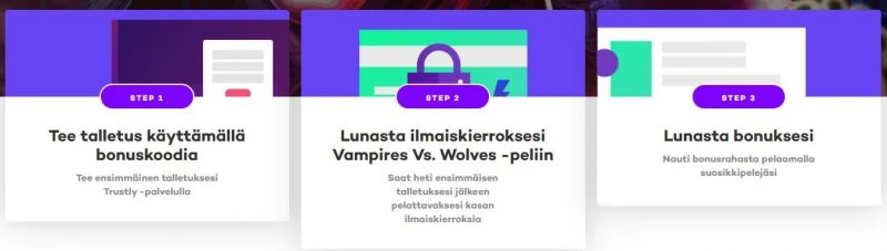 21.com tervetulobonuksen lunastaminen