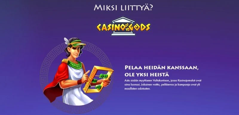 Casino Gods miksi liittyä