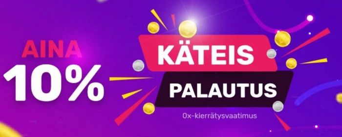 Hyper Casino käteispalautus