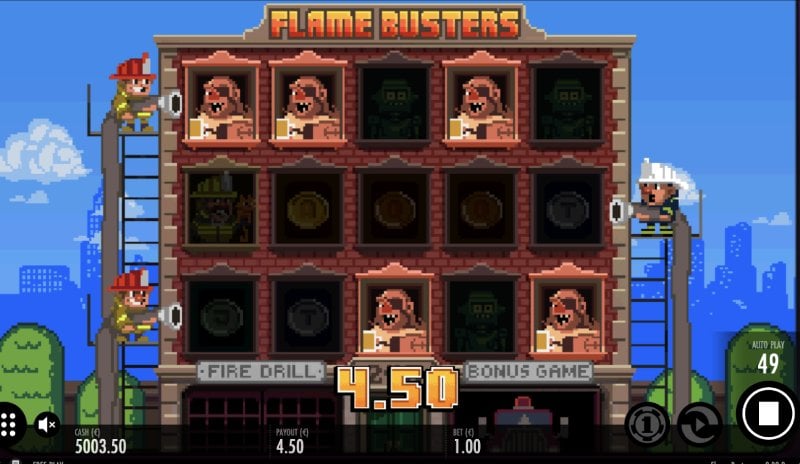 Flame Busters voitto