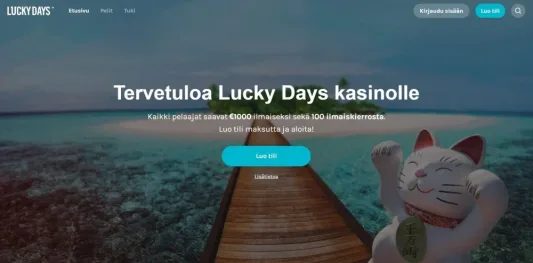 lucky days nettikasino