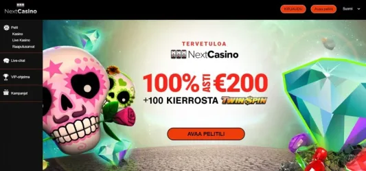 next casino bonus