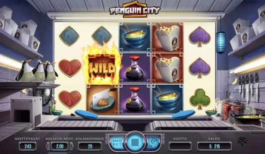 Penguin City bonuspeli