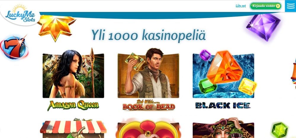 luckyme slots kasinolla yli 1000 peliä