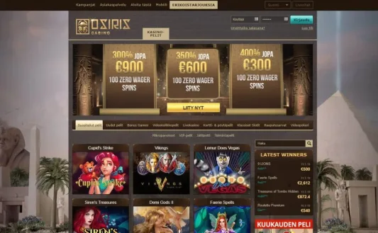 osiris casino etusivu