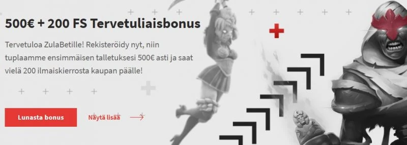 Zulabet tervetulobonus