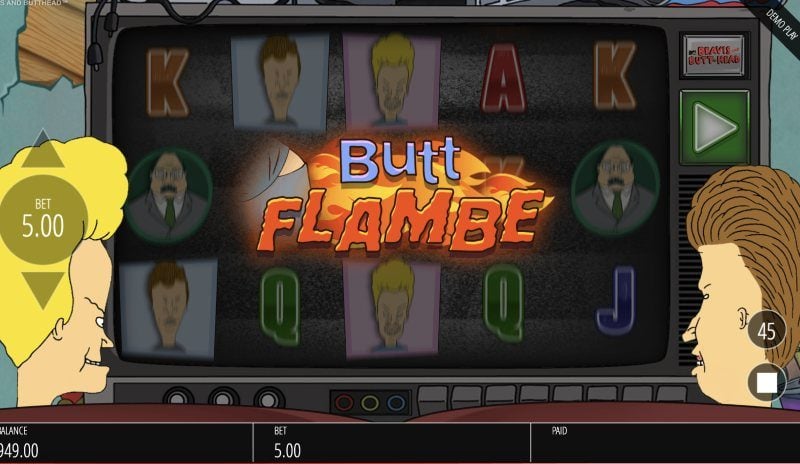 Beavis and Butt-Head Butt Flambe