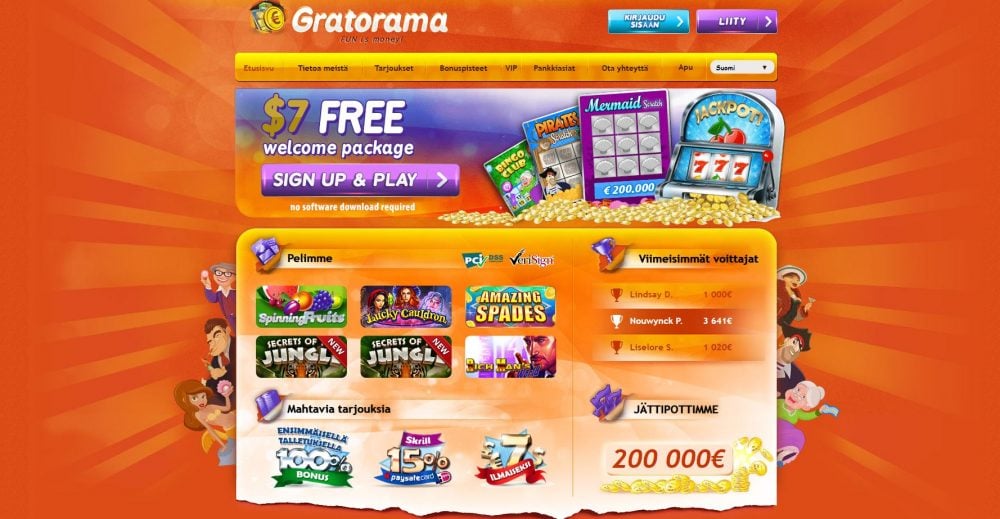 gratorama nettikasino