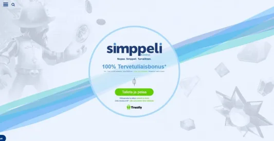 Simppeli kasino etusivu ja tervetuliaisbonus