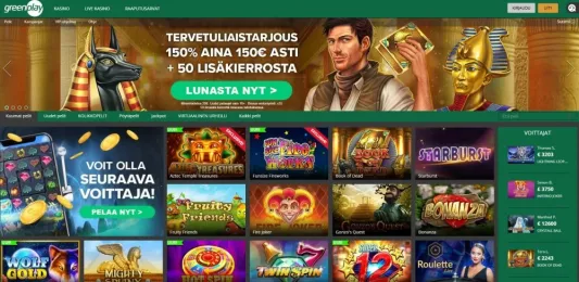 Greenplay casino etusivu