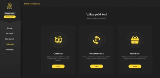 Loki Casino uskollisuusohjelma