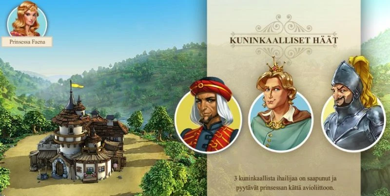 Castle Builder kuninkaalliset häät