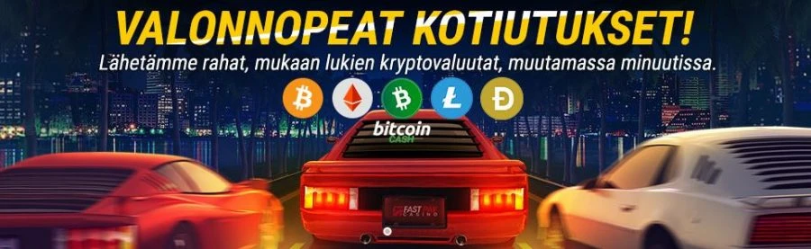 Fastpay casino nopeat kotiutukset