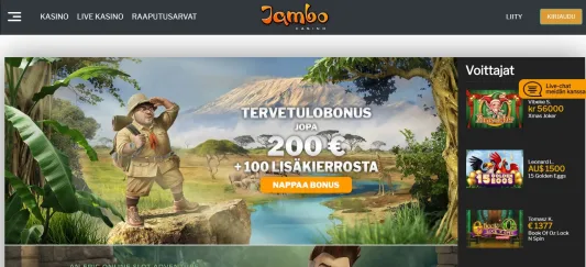 Jambo Casino etusivu