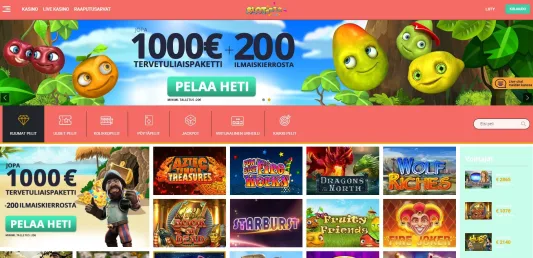 Slotanza casino pelit