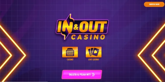 InAndOutCasino etusivu