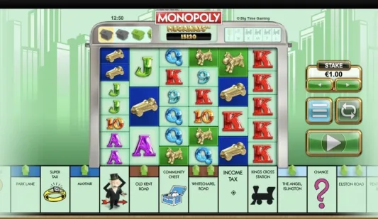 Monopoly Megaways peruspeli