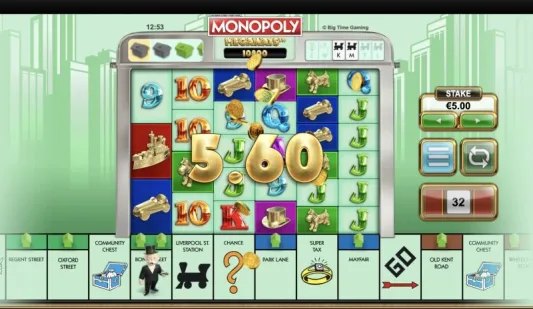 Monopoly Megaways voitto