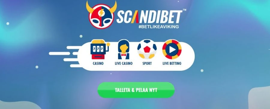 Scandibet Pelaa nyt