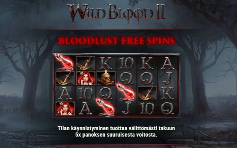 Wild Blood 2 ilmaiskierrokset