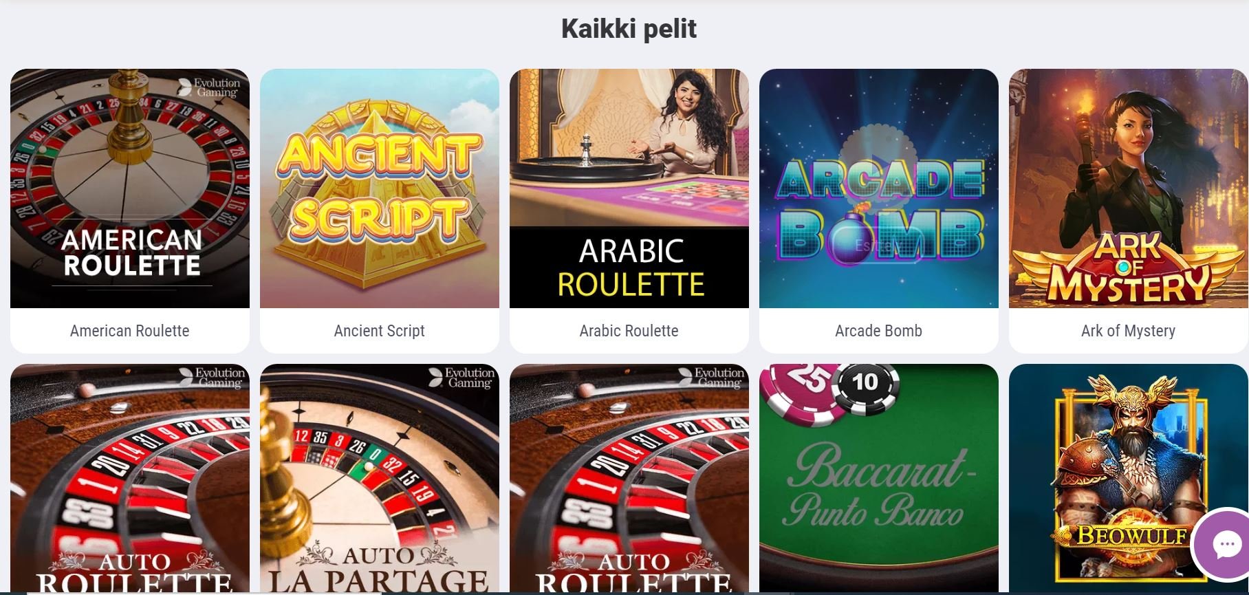 Cookie casino kaikki pelit