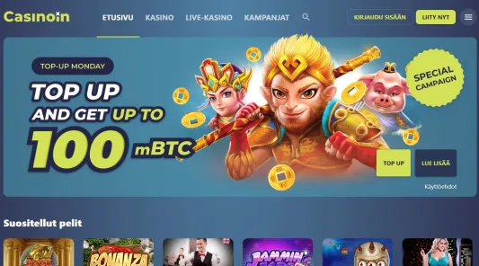 Casinoin etusivu