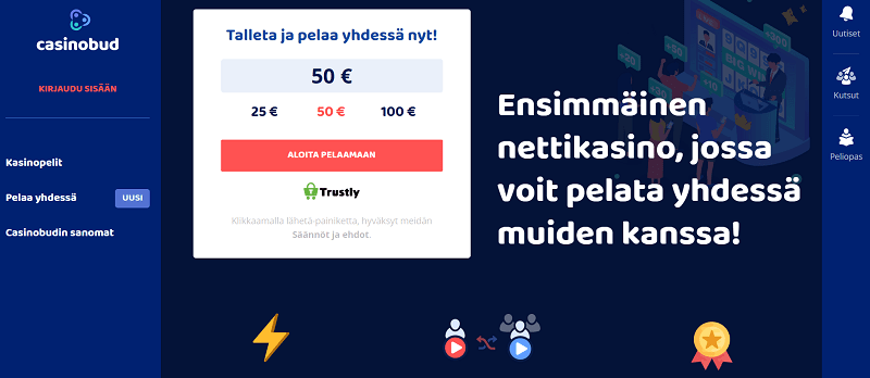 Casinobud etusivu