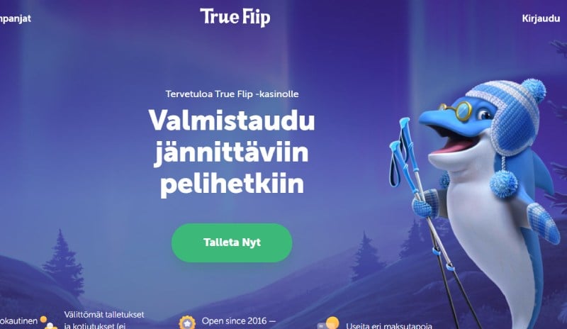 True Flip Casino teema