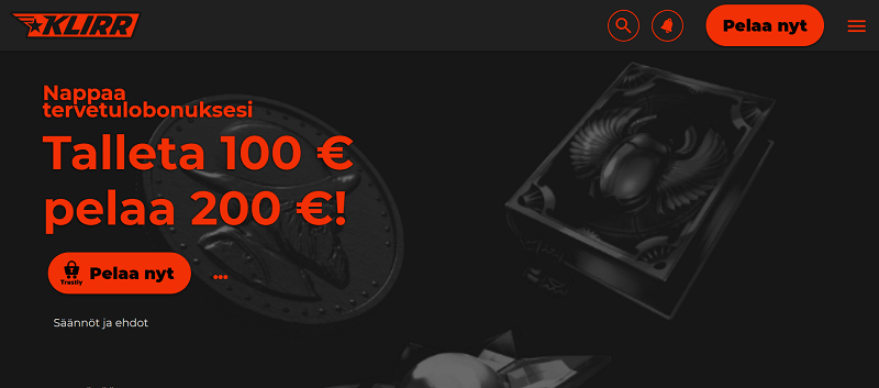 Klirr Casino bonus