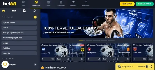 Betilt Casino etusivu