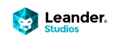 Leander Games logo