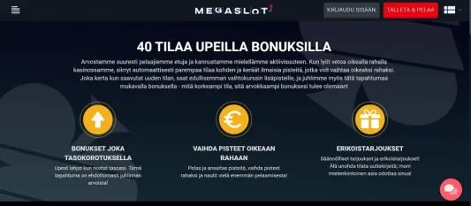 Megaslot Casino vipohjelma