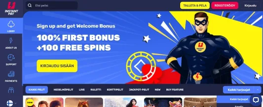 InstantPay Casino bonus