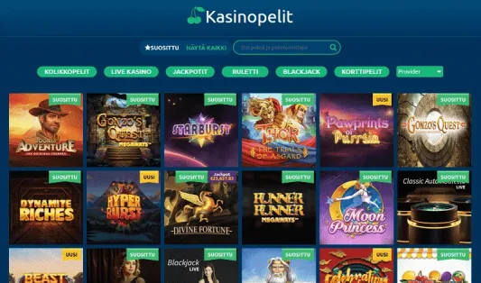 Turbonino Casino jättipotit