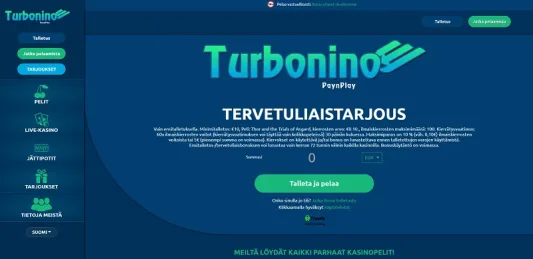 Turbonino Casino etusivu