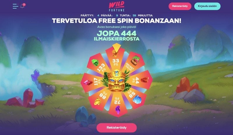 Wild Fortune Casino ilmaiskierrokset