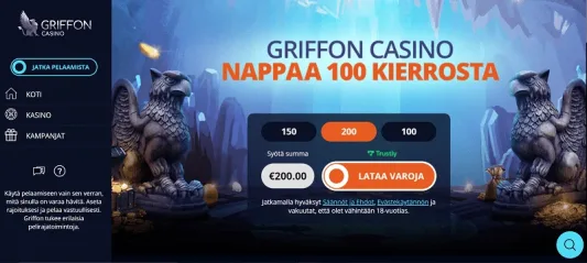 Griffon Casino bonus