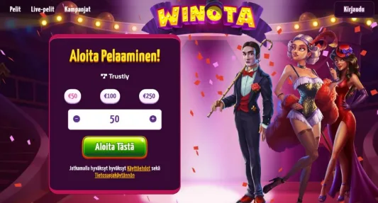 Winota Casino teema