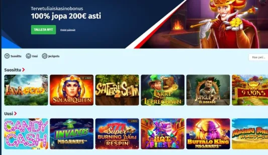 Lapilanders Casino tervetulobonus