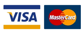 Visa Mastercard logo