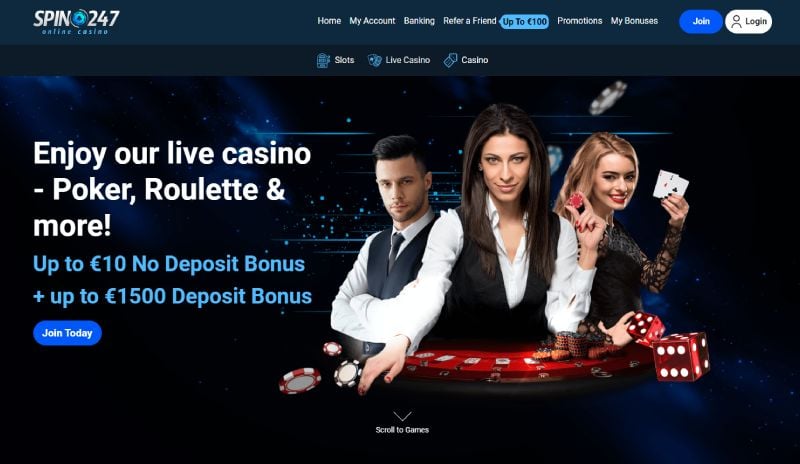 Spin247 Casino livekasino