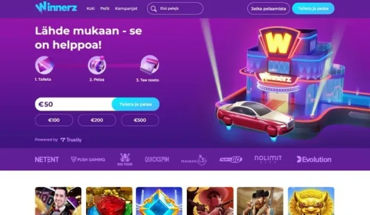 Winnerz Casino etusivu