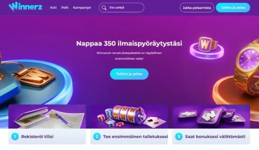 Winnerz Casino ilmaiskierrokset